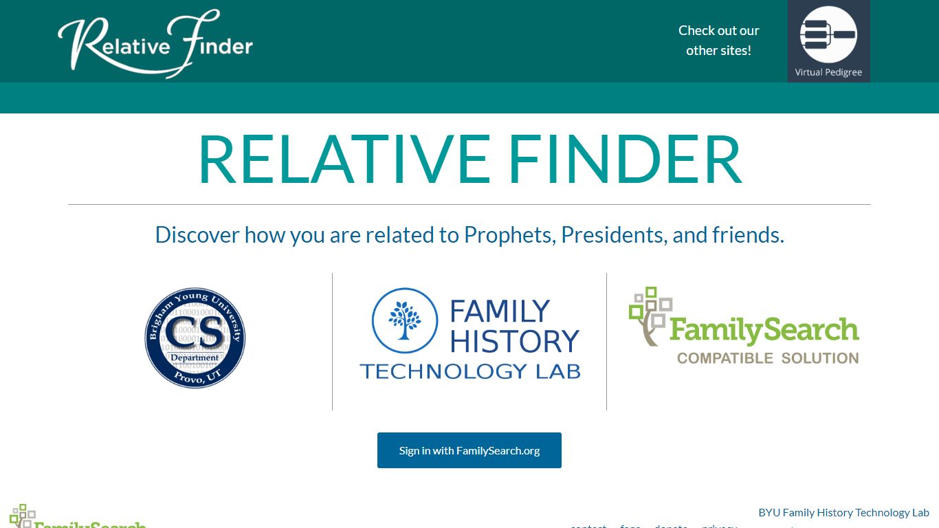 Relative Finder